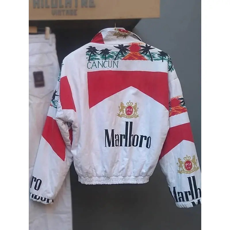 80s Cancun Marlboro Jacket For Unisex