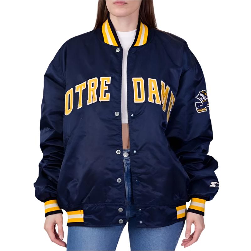 90’s University of Notre Dame Bomber Jacket