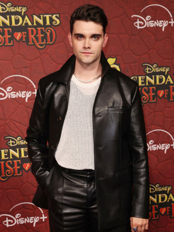 Descendants: The Rise Of Red Hades Black Leather Jacket