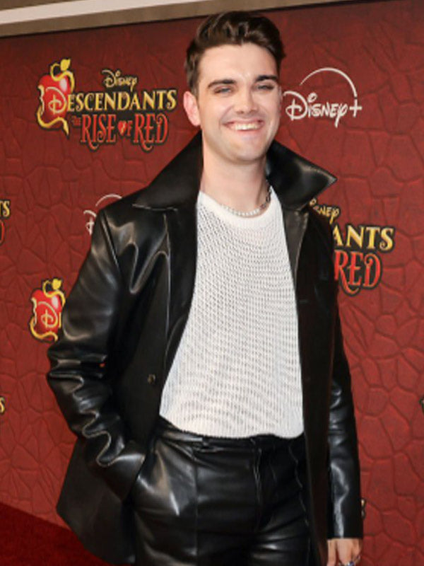 Descendants: The Rise Of Red Hades Black Leather Jacket