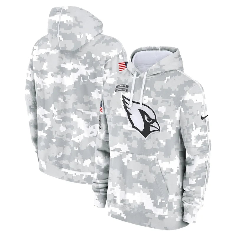 Arizona Cardinals Arctic Camo 2024 Pullover Hoodie