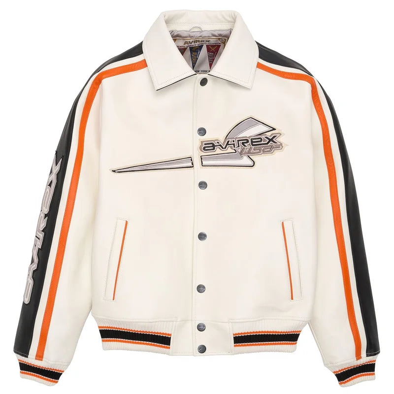 Avirex City Racer Leather Jacket