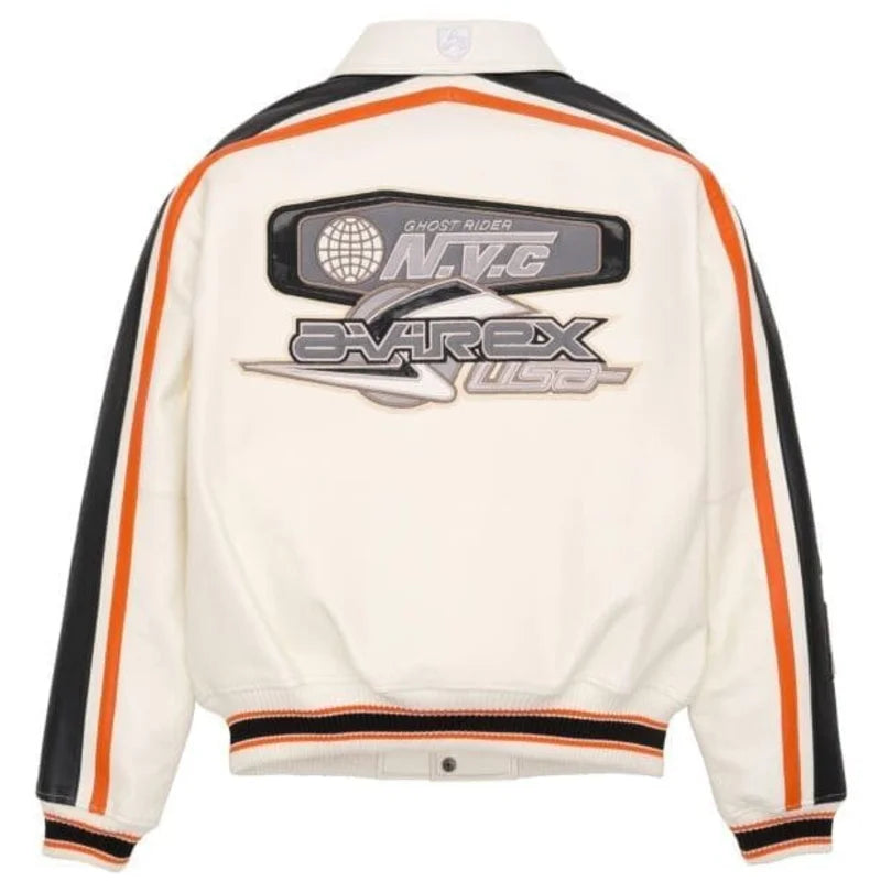 Avirex City Racer Leather Jacket