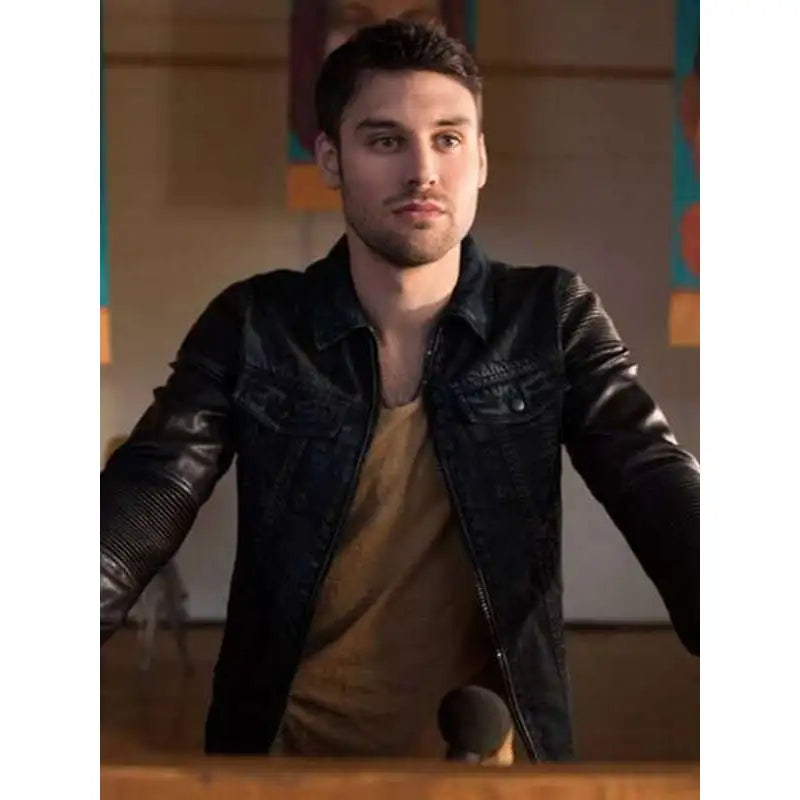 Ryan Guzman Heroes Reborn  Leather Jacket