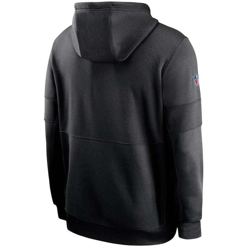 Crucial Catch Chicago Bears Sideline Performance Pullover Hoodie