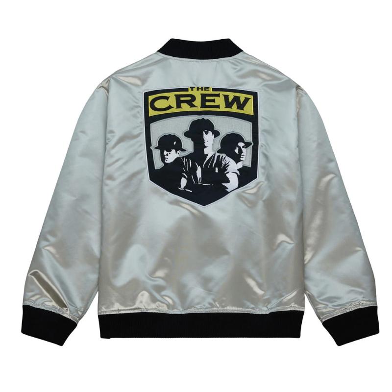 Columbus Crew Silver Satin Jacket