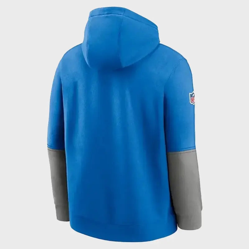 Detroit Lions 2024 Sideline Club Fleece Hoodie