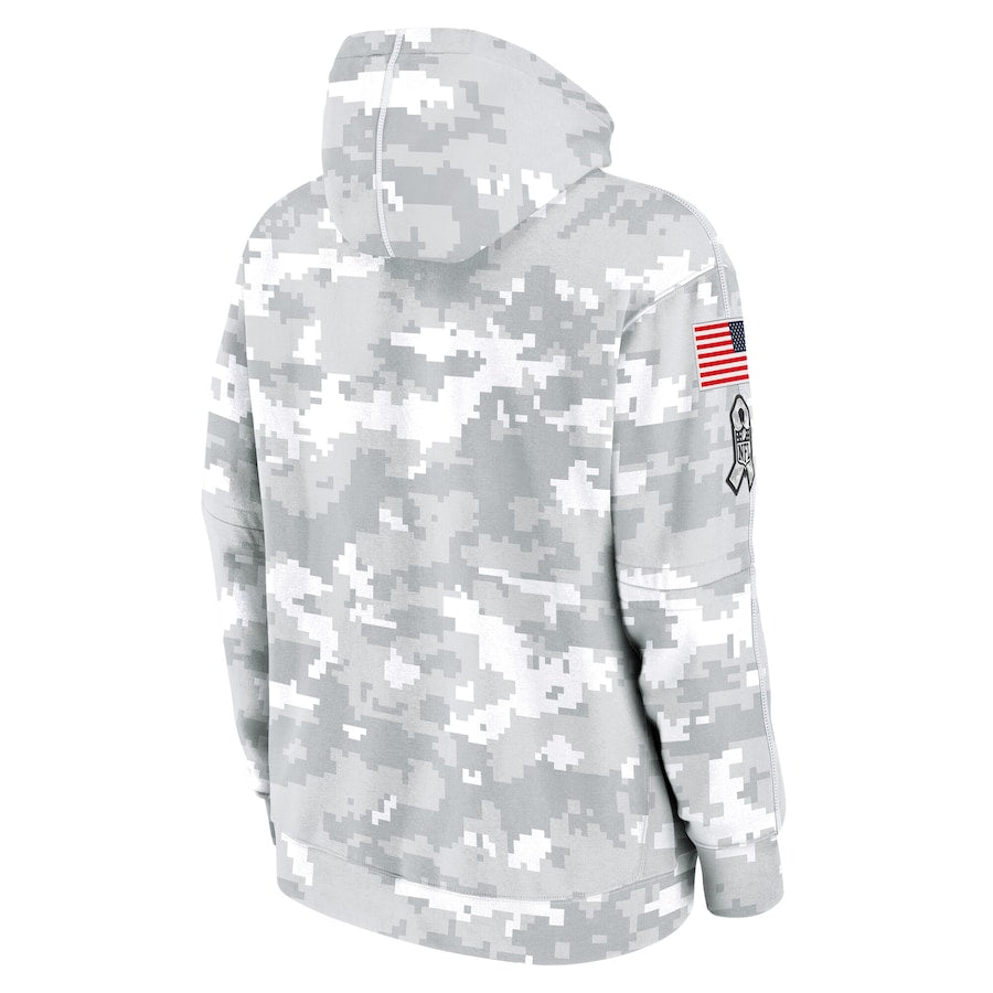 Detroit Lions Arctic Camo 2024 Pullover Hoodie