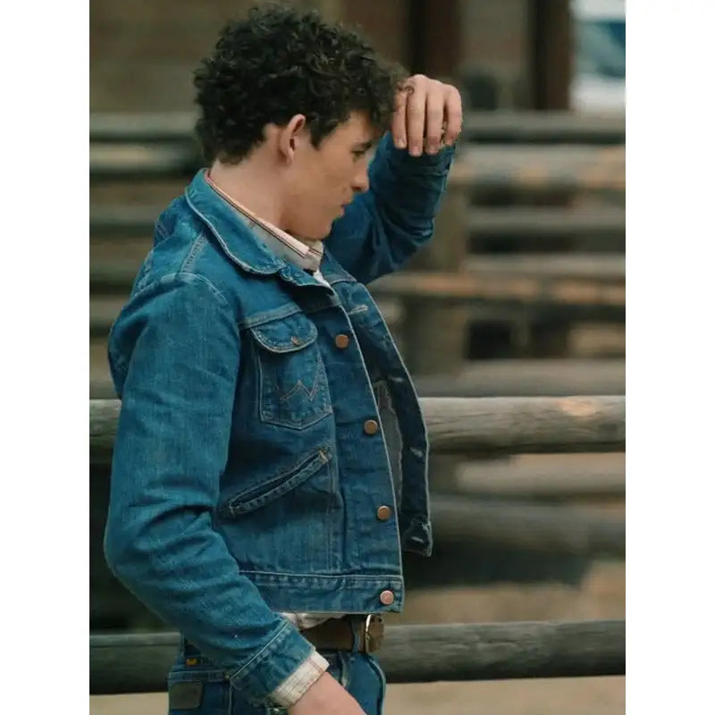 Finn Little Yellowstone Season 5 Denim Jacket