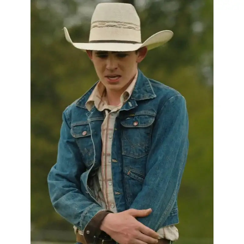 Finn Little Yellowstone Season 5 Denim Jacket