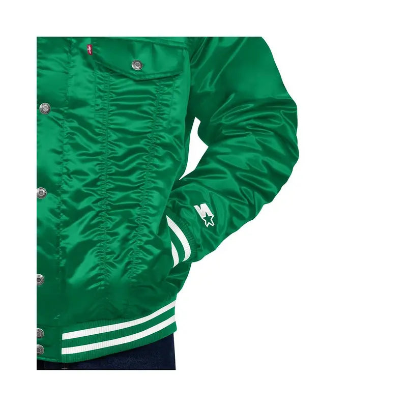 Green Philadelphia Eagles Silver Tab Jacket