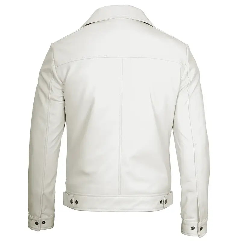 Men's Harrington Real Leather Jacket For Men