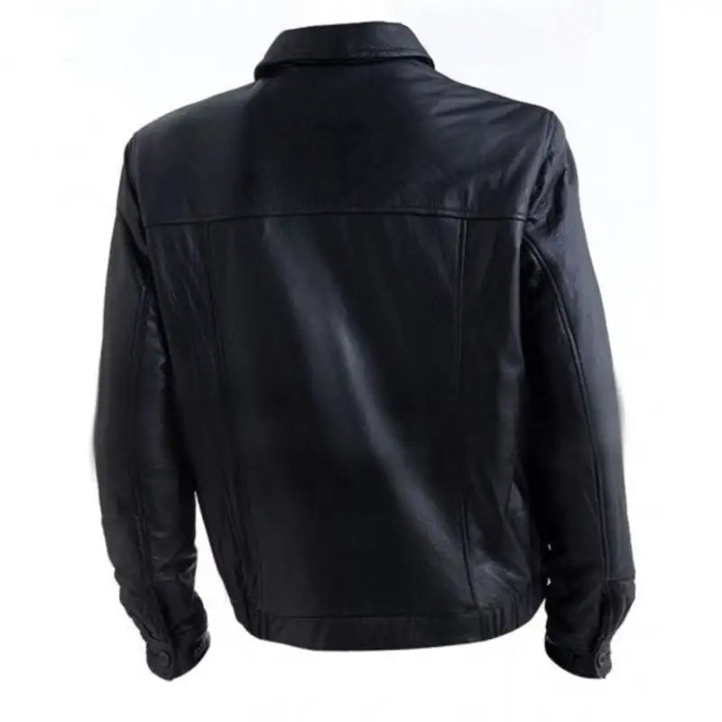 High Quality Black Men Bomber Jacket.