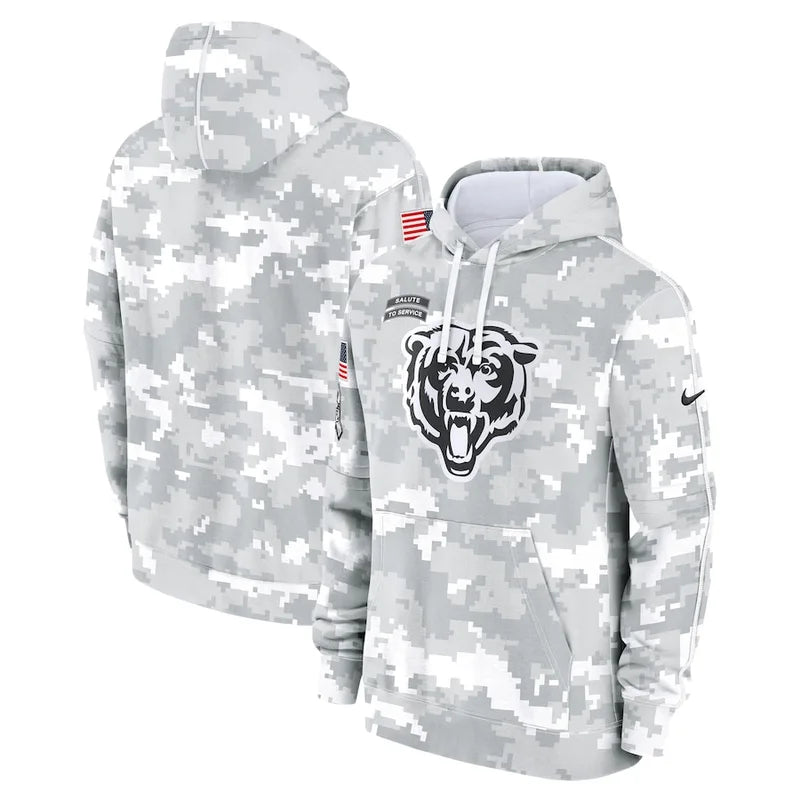 Jacksonville Jaguars Arctic Camo 2024 Pullover Hoodie