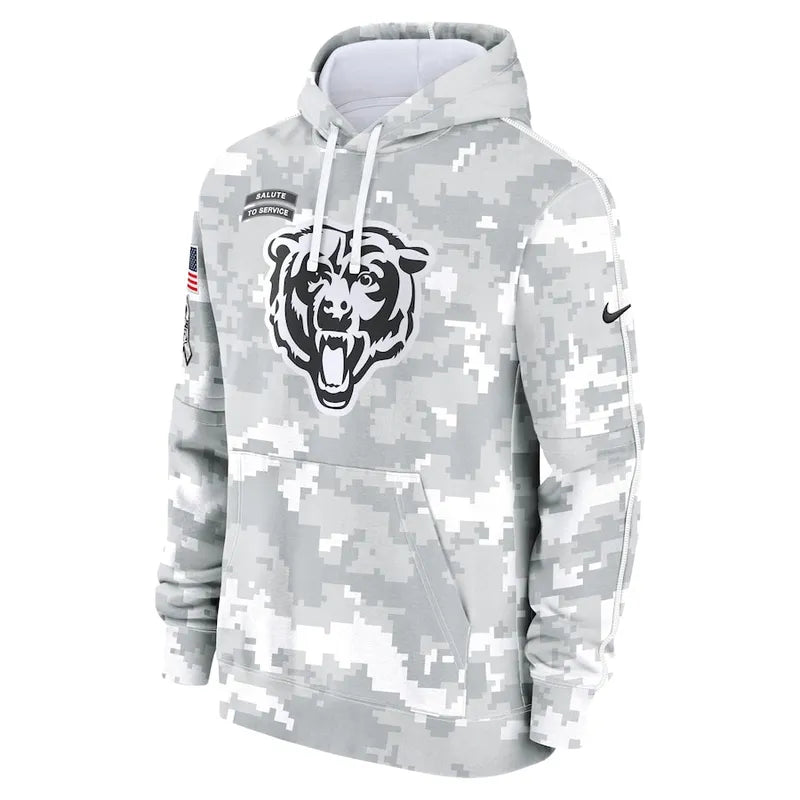 Jacksonville Jaguars Arctic Camo 2024 Pullover Hoodie