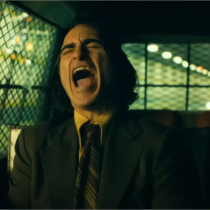 Joaquin Phoenix Joker: Folie à Deux Grey Blazer