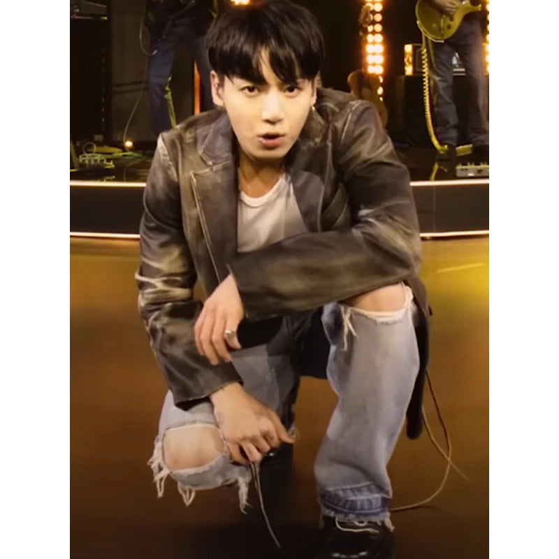 Standing Next To You Jungkook Leather Jacket