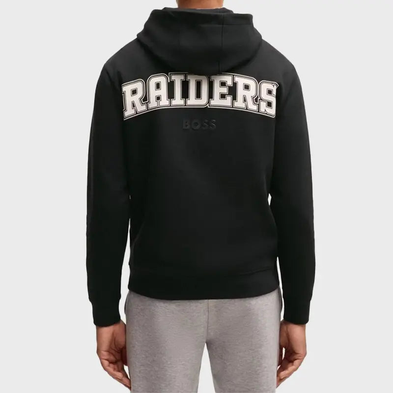 Las Vegas Raiders Hugo Boss Woodson Black Hoodie