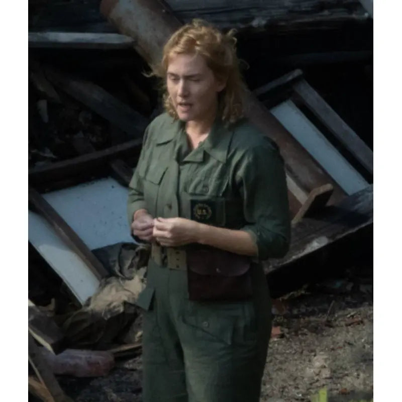 Kate Winslet Lee (2023) Military Jacket