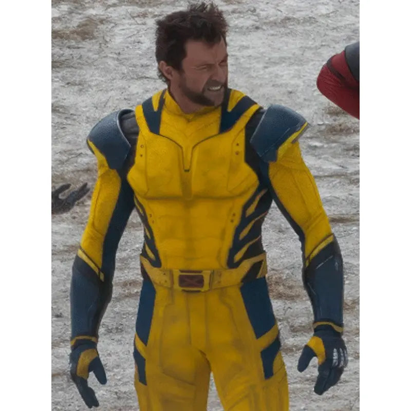 Deadpool 3 (2024) Hugh Jackman Yellow Costume Jacket