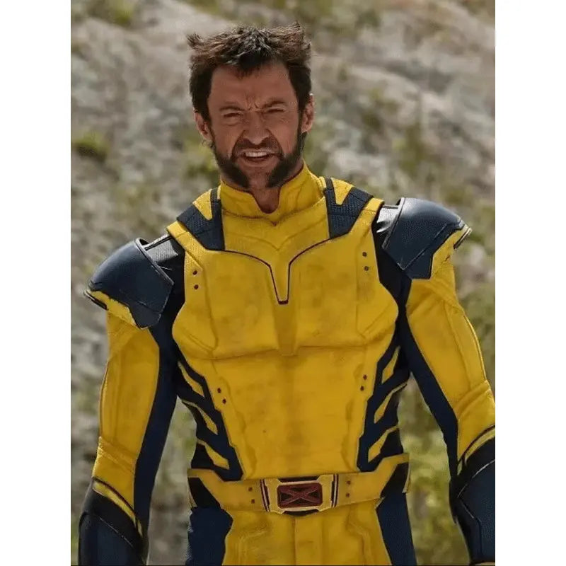 Deadpool 3 (2024) Hugh Jackman Yellow Costume Jacket