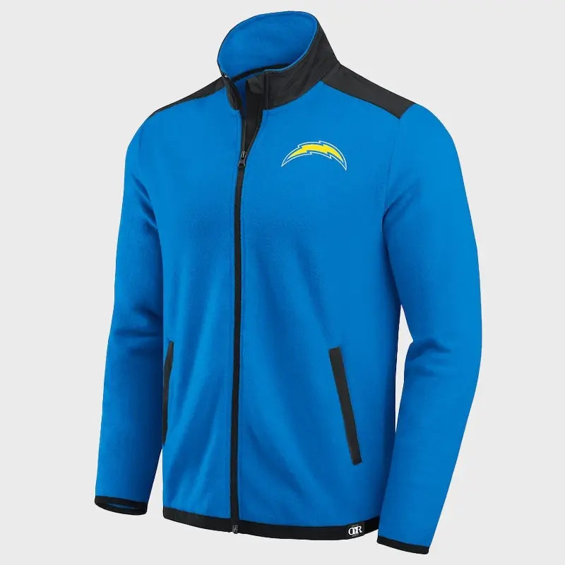 Los Angeles Chargers Rucker Blue Fleece Jacket