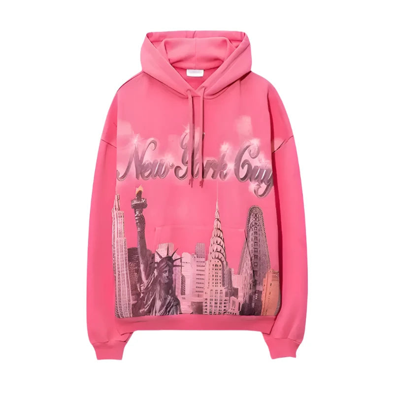 NY City Taylor Swift Pink Hoodie