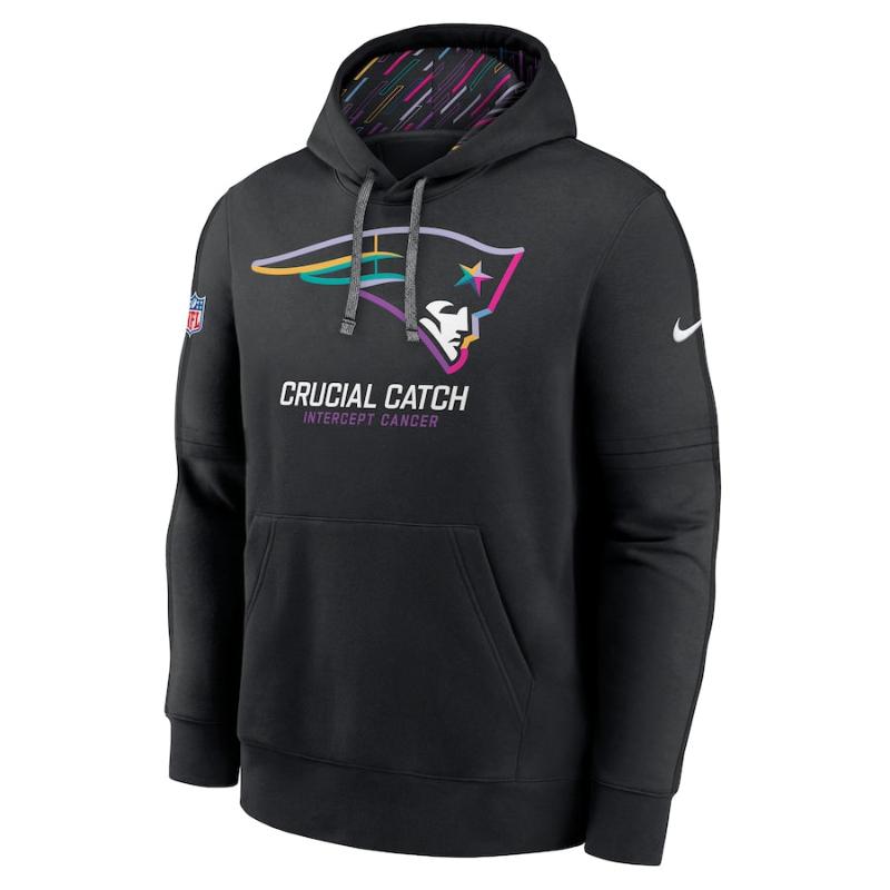 New England Patriots Crucial Black Hoodie