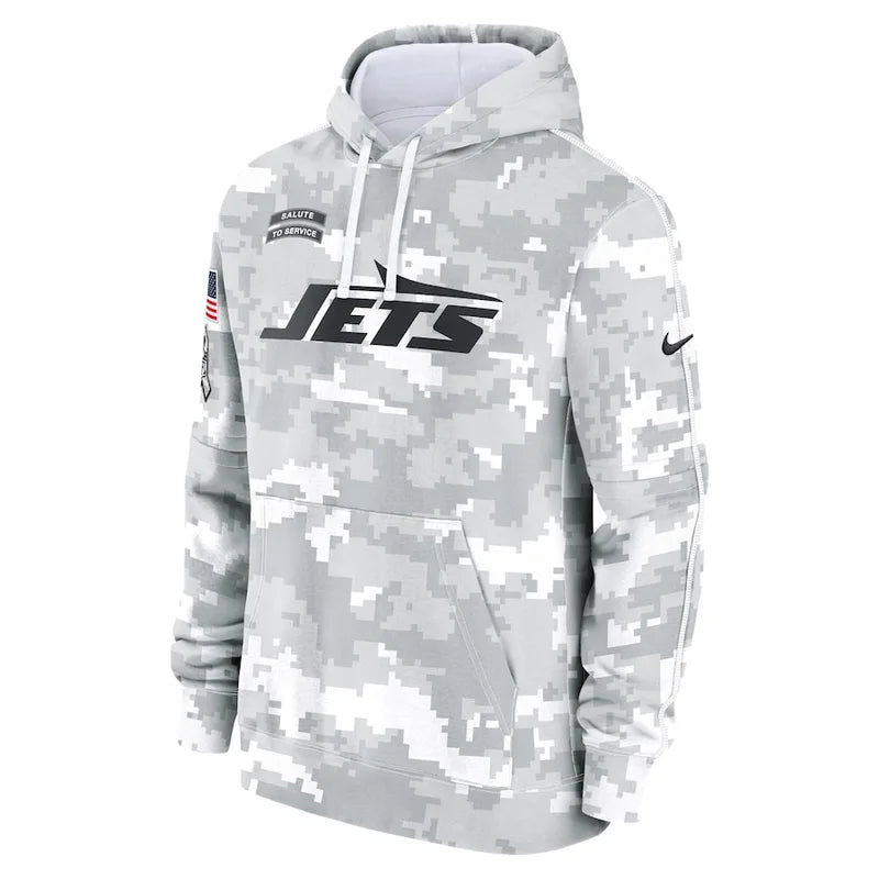 New York Jets Arctic Camo 2024 Pullover Hoodie