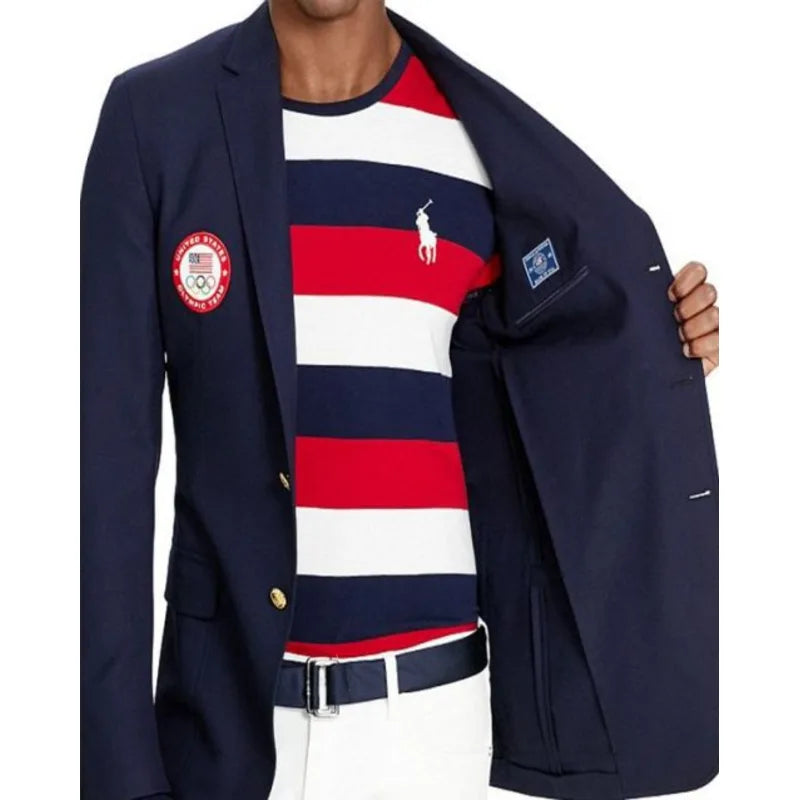 Team Usa Olympic 2021 Blazer Jacket