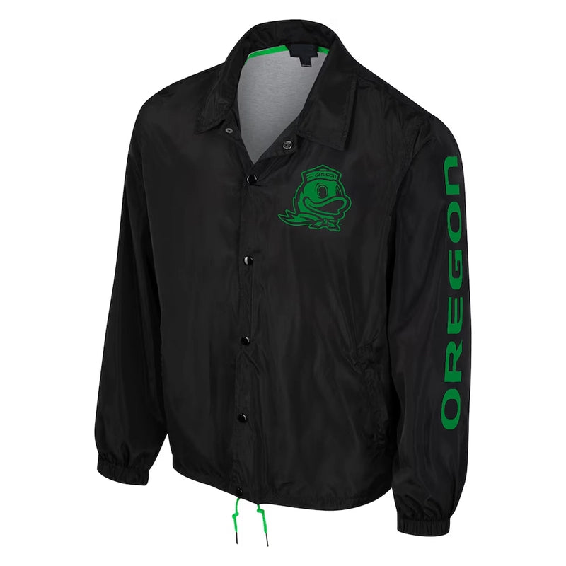 Oregon Ducks Full-Snap Coaches Jacket