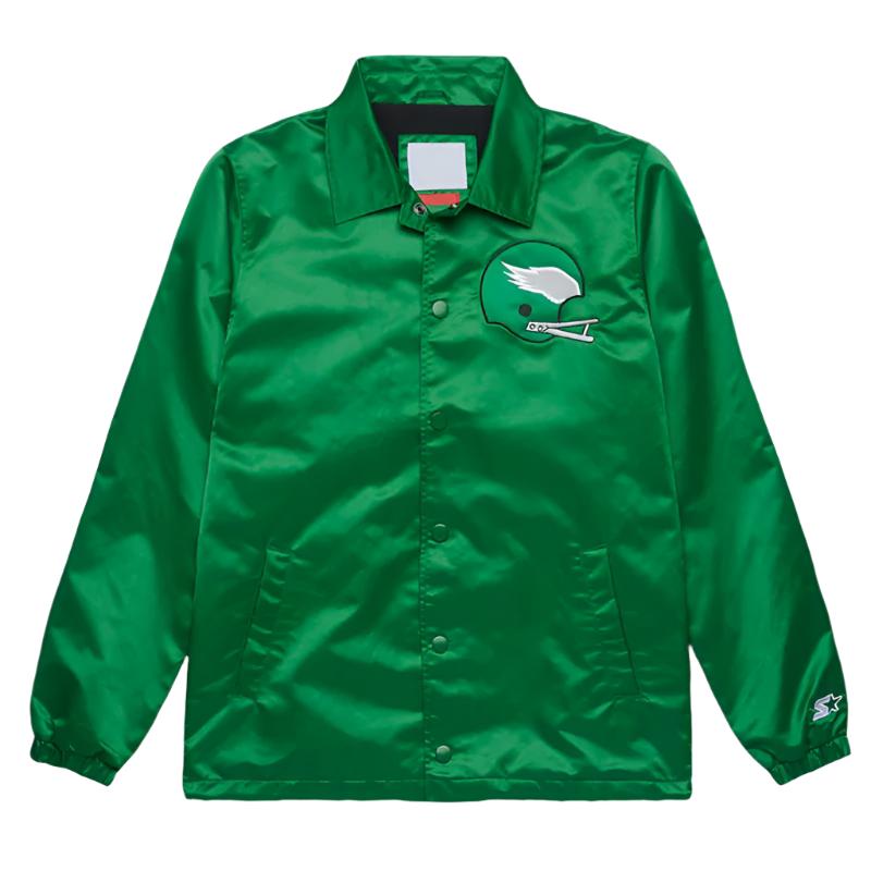 Philadelphia Eagles Coach  Satin Jacket