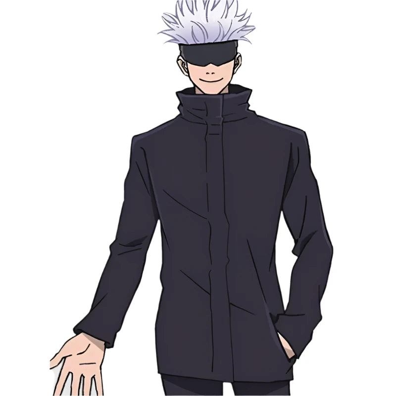 Jujutsu Kaisen Satoru Gojo Black Jacket