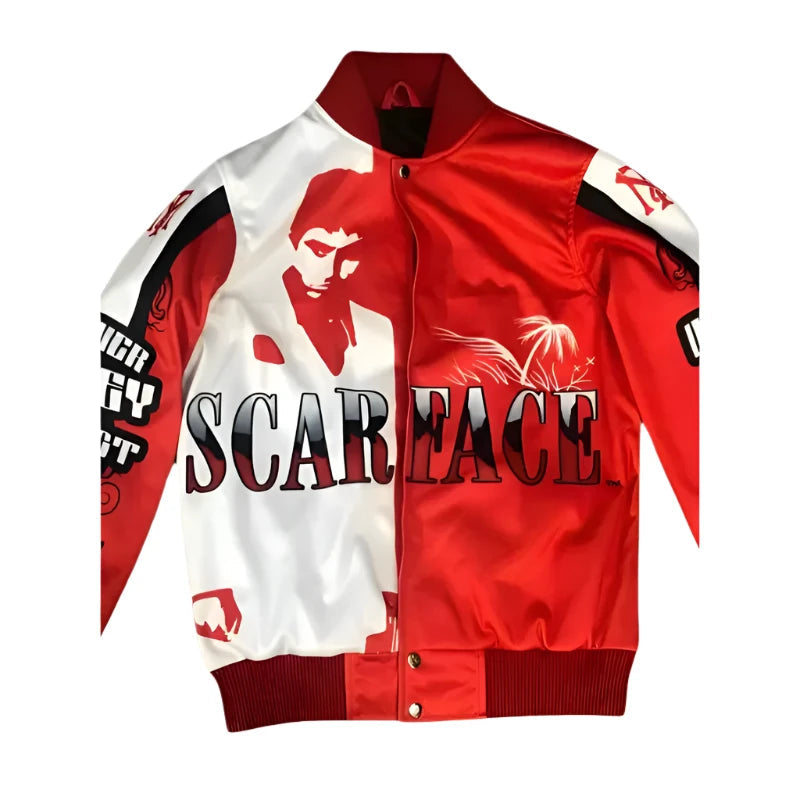 Scarface Varsity Satin Jacket