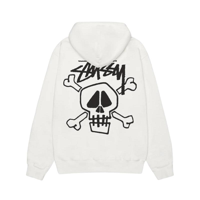 Skull & Bones Off-White Stussy Hoodie