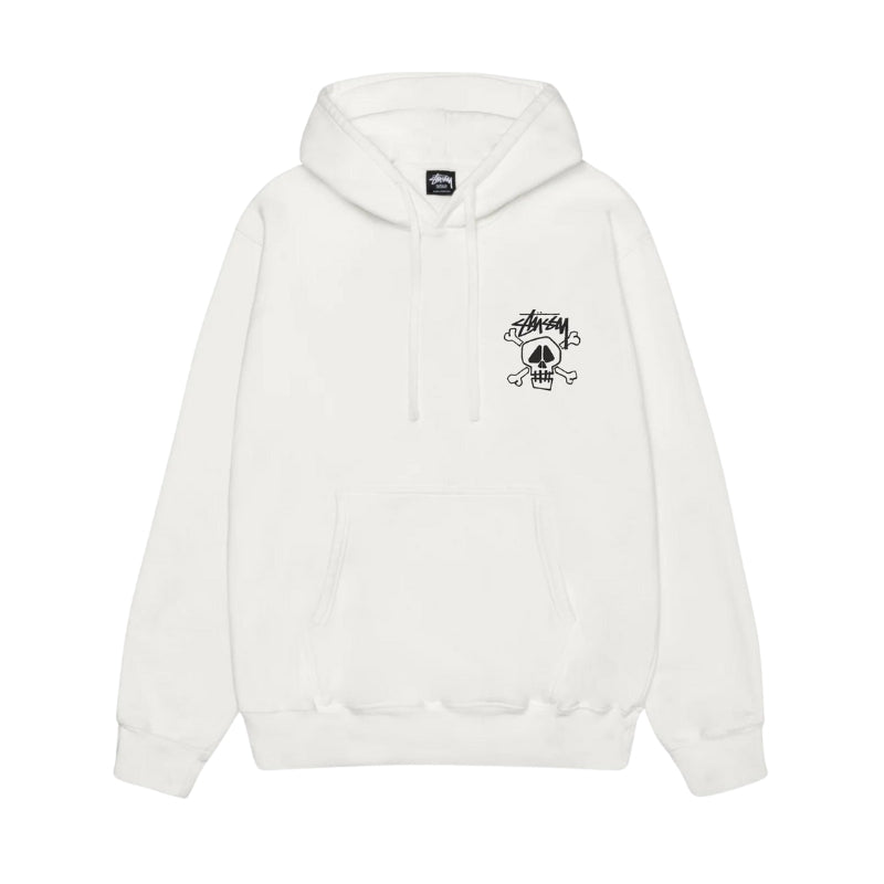 Skull & Bones Off-White Stussy Hoodie