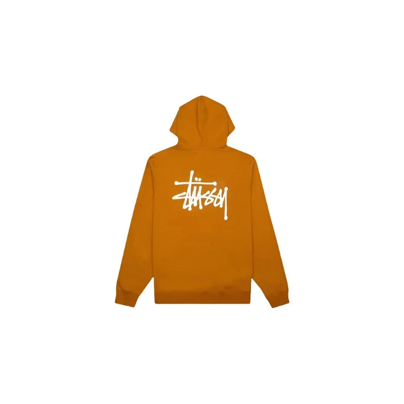 Basic Stussy Brown Hoodie