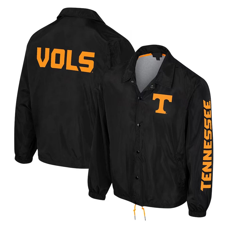 Tennessee Volunteers Full-Snap Coaches Jacket