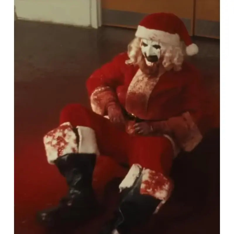 Terrifier 3 Red & White Santa Claus Suit