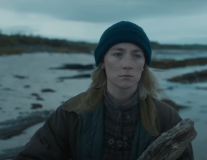 The Outrun 2024 Saoirse Ronan Brown Cotton JacketThe Outrun 2024 Saoirse Ronan Brown Cotton Jacket