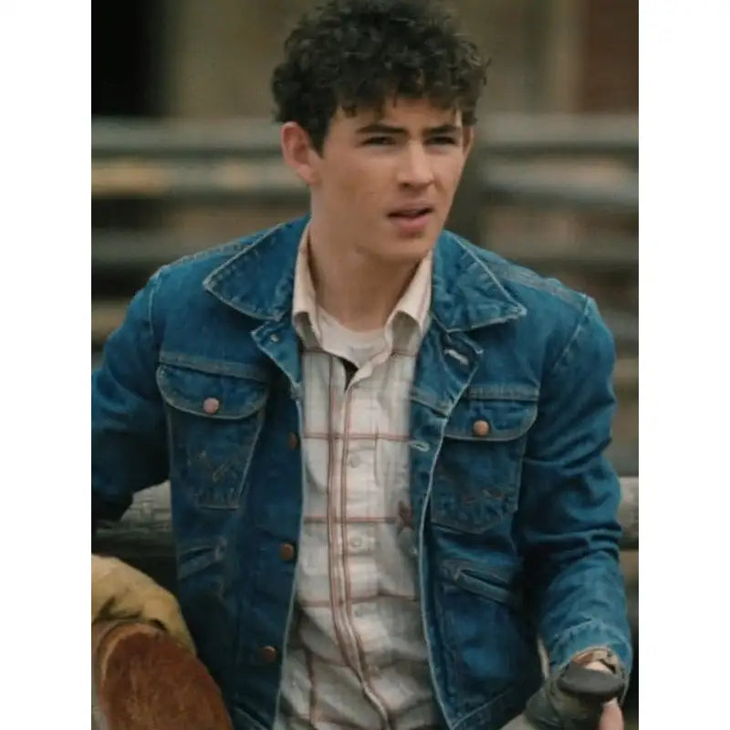 Finn Little Yellowstone Season 5 Denim Jacket