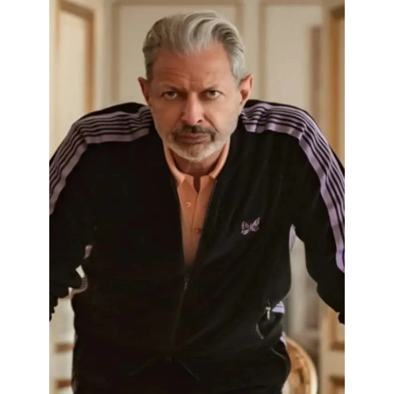 Zeus KAOS 2024 Jeff Goldblum Black Velvet Tracksuit