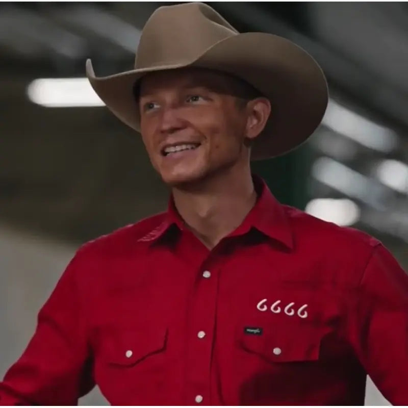 Yellowstone Jimmy Hurdstrom Red Shirt