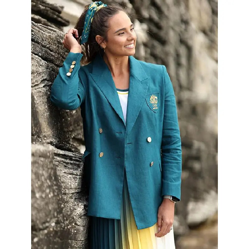 australian-olympic-2024-uniform-blue-blazer