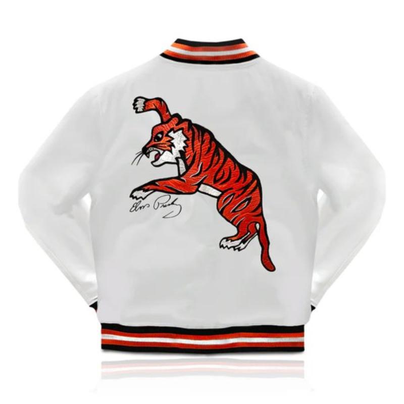 Elvis Presley Tiger Satin Jacket