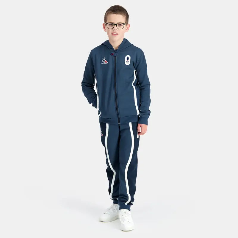 france-2024-olympic-french-team-kids-hooded-zipper-sweatshirt