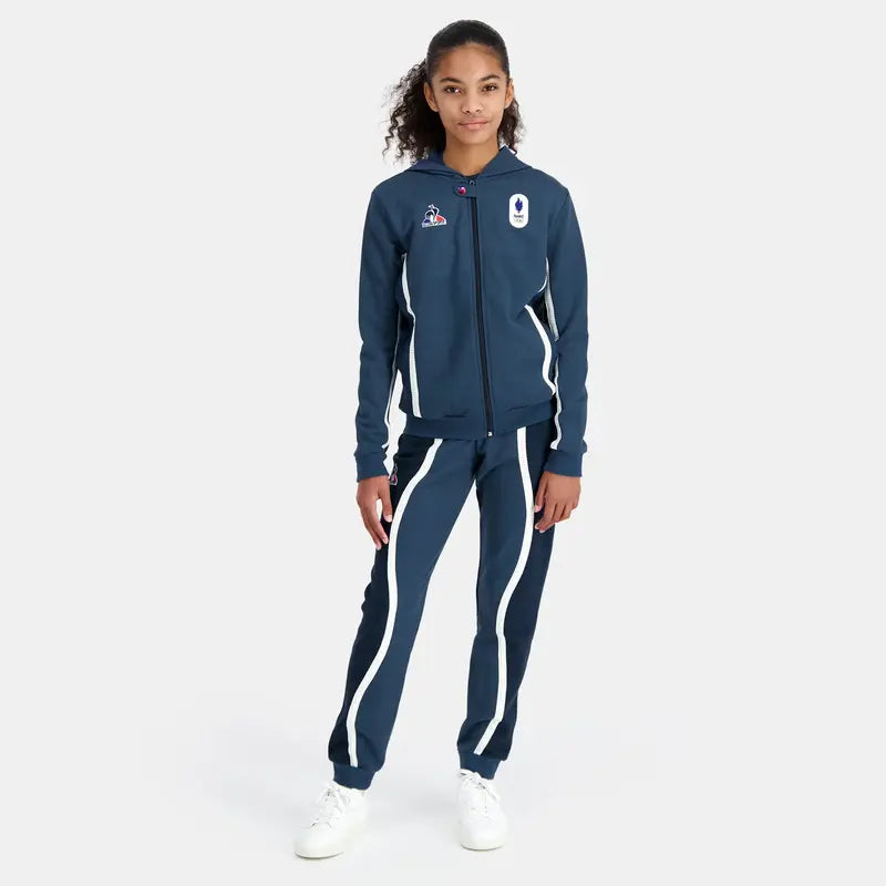 france-2024-olympic-french-team-kids-hooded-zipper-sweatshirt