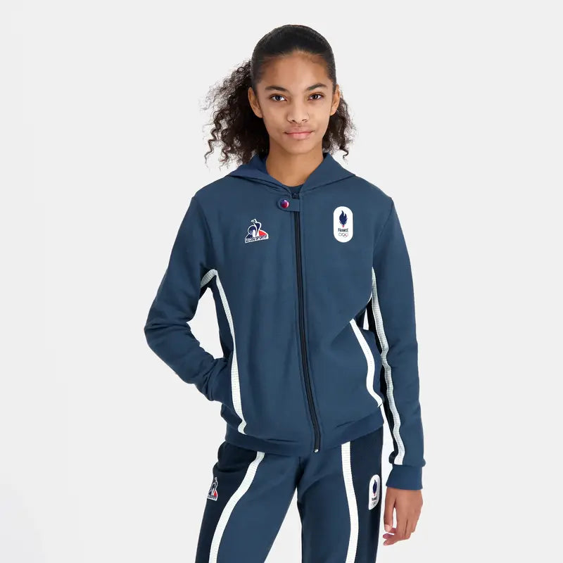 france-2024-olympic-french-team-kids-hooded-zipper-sweatshirt