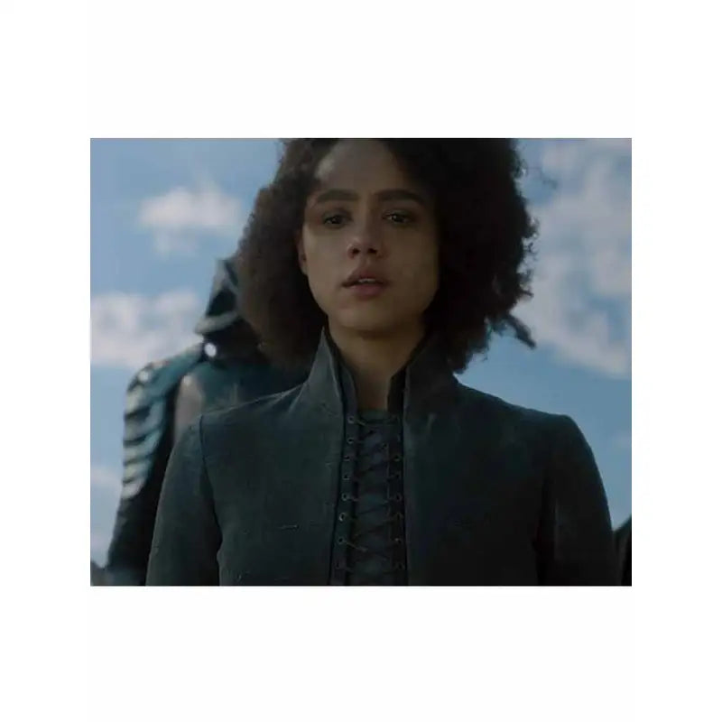 Game of Thrones Nathalie Emmanuel Wool Coat