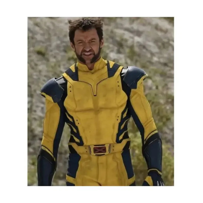 hugh-jackman-deadpool-3-wolverine-yellow-leather-jacket